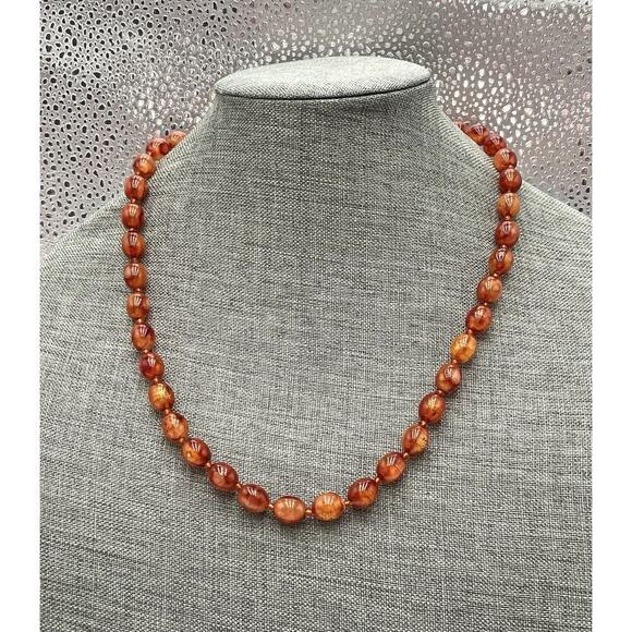 SARAH Coventry Jewelry Set Necklace Bracelet Lucite Beaded Vintage Plastic - Picture 15 of 16